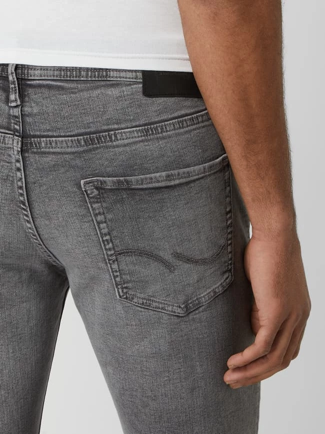 Großhandel ? Jack & Jones Slim Fit ? Jeans Mit Stretch-Anteil Modell 'Glenn' - Mittelgrau ⌛ – Bild 3