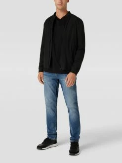 Aktion ? S.Oliver BLACK LABEL Mid Rise ? Jeans Mit Kontrastnähten - Dunkelblau ?