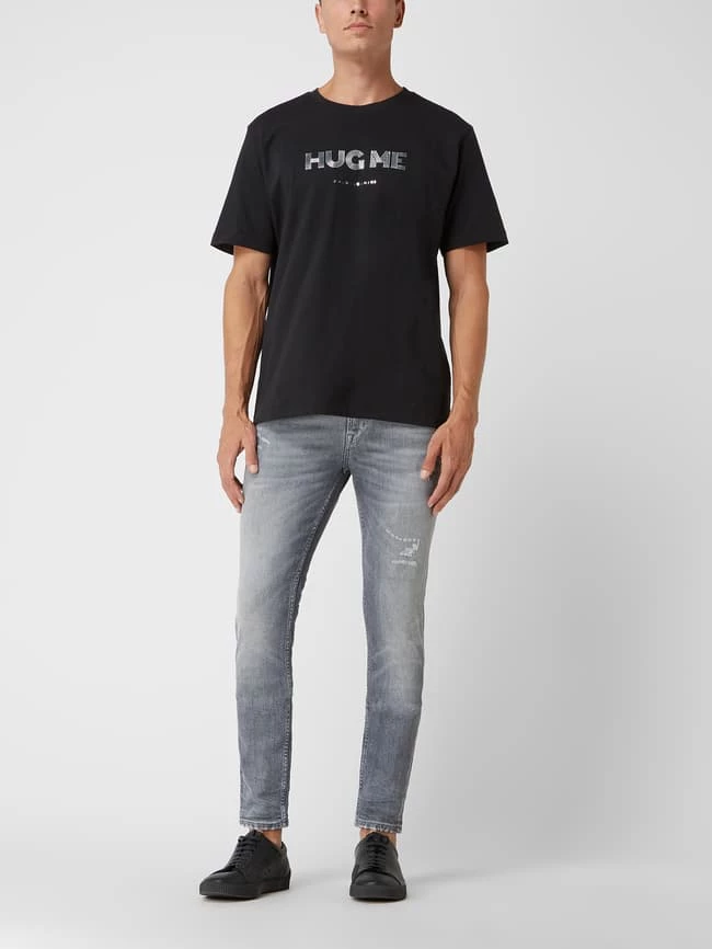 Großhandel ? 7 For All Mankind Skinny Fit ? Jeans Mit Stretch-Anteil Modell 'Paxtyn' - Hellgrau ?