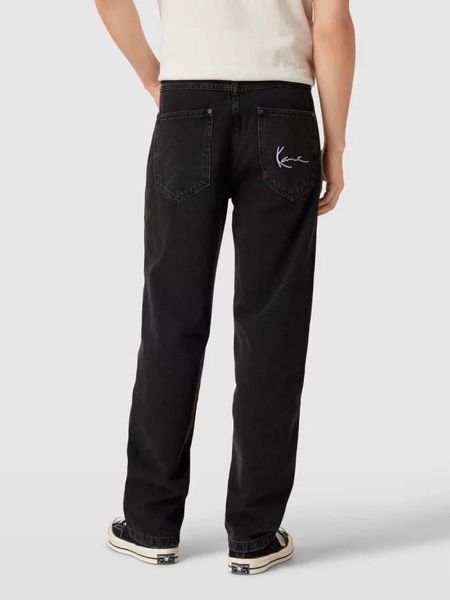 Bestpreis ? KARL KANI ? Jeans Mit Label-Patch - Schwarz ⌛ – Bild 5