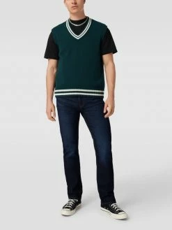 Rabatt ? Levi's® Slim Fit ? Jeans Mit Label-Detail Modell '513' - Dunkelblau ?