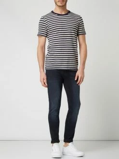 Bester Verkauf ? Jack & Jones Skinny Fit ? Jeans Mit Stretch-Anteil Modell 'Liam' - Dunkelblau ⭐