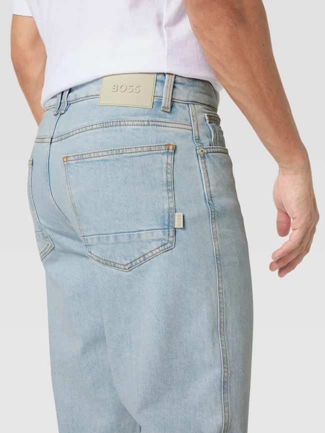 Top 10 ? BOSS Casualwear ? Jeans Mit Label-Patch Modell 'Tatum' - Hellblau ? – Bild 3