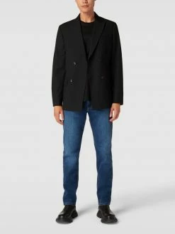 Beste Bewertungen von ? Christian Berg Men Straight Fit ? Jeans Mit Label-Patch - Ozean Blau ?