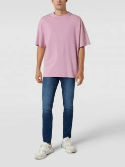 Blitzangebot ❤️ REVIEW Skinny Fit ? Jeans Mit Label-Patch - Dunkelblau ?