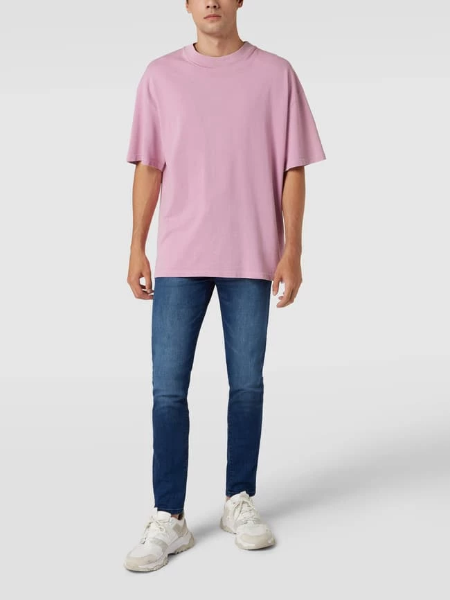 Blitzangebot ❤️ REVIEW Skinny Fit ? Jeans Mit Label-Patch - Dunkelblau ?