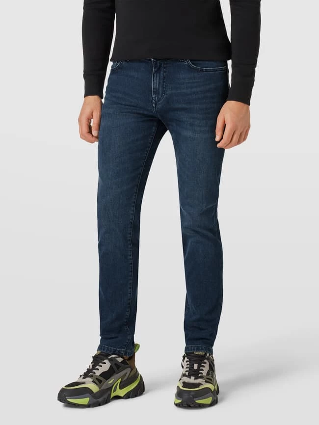 Top 10 ? MCNEAL Slim Fit ? Jeans Mit Label-Detail - Rauchblau ⌛ – Bild 4