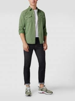 Besorgen ? BOSS Casualwear Regular Fit ? Jeans Mit Label-Applikation - Dunkelblau ?