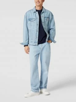 Rabatt ⌛ REVIEW Baggy Fit ? Jeans Mit Brand-Detail - Hellblau ?