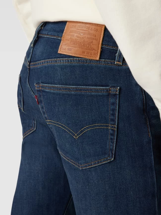 Besorgen ? Levi's® ? Jeans In 5-Pocket-Design Modell '502' - Dunkelblau ⭐ – Bild 3