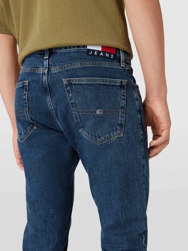 Brandneu ✔️ Tommy ? Jeans Tapered Fit ? Jeans Mit Label-Stitching Modell 'AUSTIN' - ? Jeans ? – Bild 3