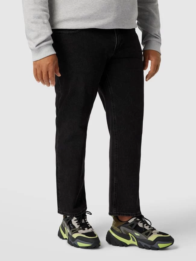 Beste Bewertungen von ? Jack & Jones Plus PLUS SIZE ? Jeans Mit Label-Detail Modell 'MIKE' - Anthrazit ⭐ – Bild 4