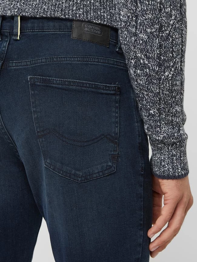 Angebote ? Camel Active Regular Fit ? Jeans Mit Stretch-Anteil - Marineblau ? – Bild 3