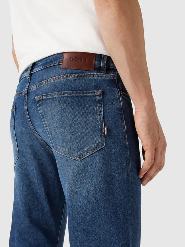 Budget ? BOSS ? Jeans Mit Logo-Detail - Dunkelblau ? – Bild 3