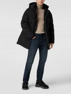 Coupon ? Brax Straight Fit ? Jeans Mit Label-Detail Modell 'CADIZ' - Dunkelblau ✔️