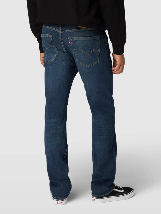 Budget ⭐ Levi's® Regular Fit ? Jeans Mit Knopfleiste Modell 'BLOCK CRUSHER' - Dunkelblau ? – Bild 5