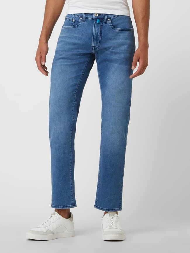 Rabatt ? Pierre Cardin Slim Fit ? Jeans Mit Stretch-Anteil Modell 'Antibes' - Hellblau ❤️ – Bild 3