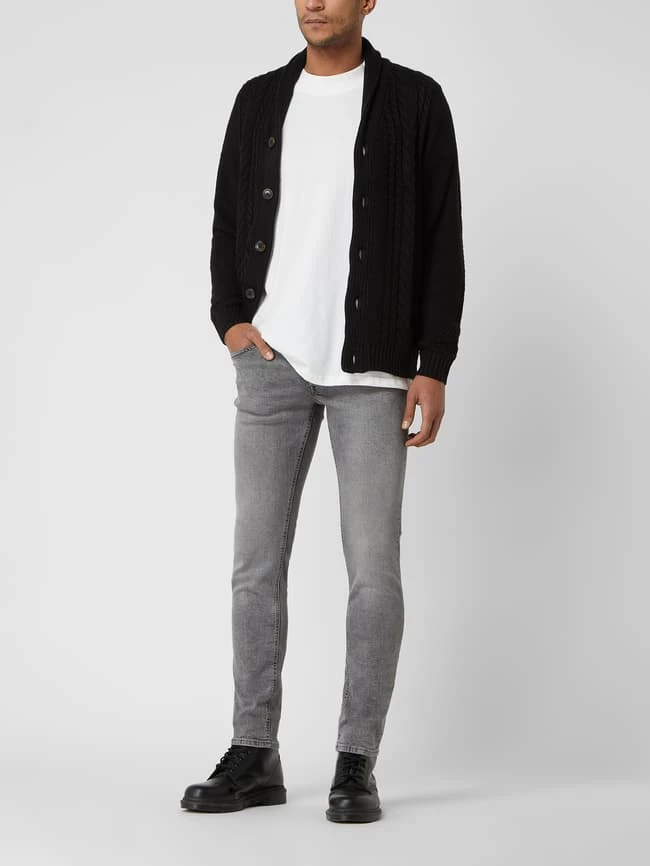 Großhandel ? Jack & Jones Slim Fit ? Jeans Mit Stretch-Anteil Modell 'Glenn' - Mittelgrau ⌛