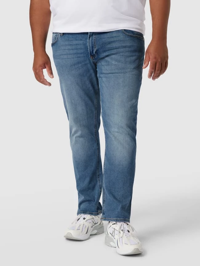 Beste Bewertungen von ? Jack & Jones Plus PLUS SIZE ? Jeans Im Used-Look Modell 'GLENN' - Hellblau ? – Bild 4