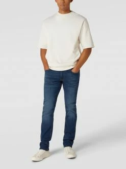 Bester Verkauf ? Marc O'Polo Shaped Fit ? Jeans Im 5-Pocket-Design Modell 'Sjöbo' - Dunkelblau ❤️