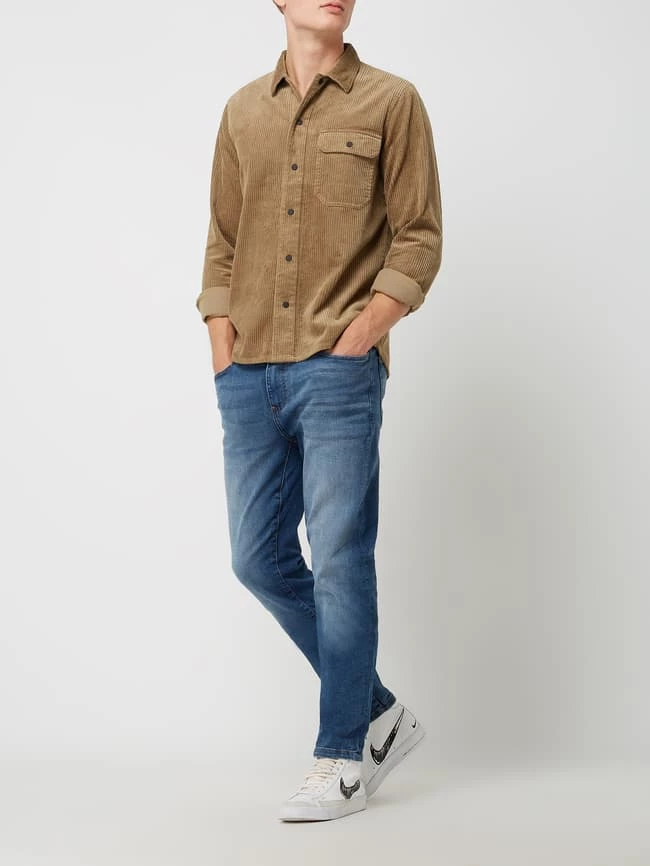 Angebote ? REVIEW Skinny Fit ? Jeans Mit Label-Patch - Blau ?