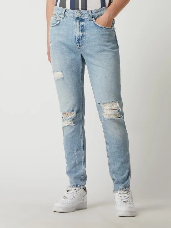 Top 10 ? REVIEW ? Jeans Im Destroyed-Look - Hellblau ⭐ – Bild 4