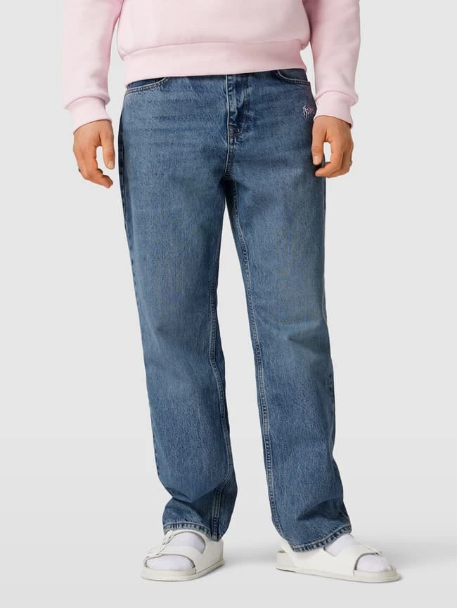 Besorgen ✨ REVIEW Straight Fit ? Jeans Im Used-Look - Blau ✔️ – Bild 4