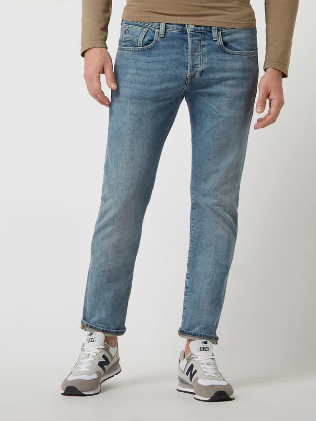 Billig ? Scotch & Soda Regular Slim Fit ? Jeans Mit Stretch-Anteil Modell 'Ralston' - Hellblau ? – Bild 4