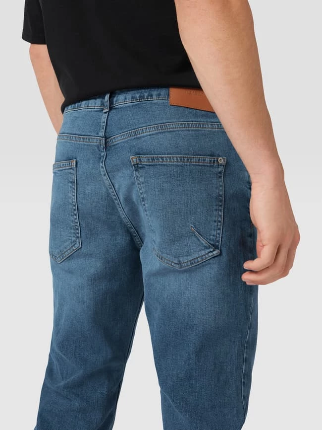 Schlussverkauf ? REVIEW ? Jeans Mit Label-Patch - Blau ? – Bild 3