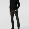 Blitzangebot ? BOSS Casualwear Slim Fit ? Jeans Mit Label-Detail Modell 'Delaware' - Dunkelgrau ?
