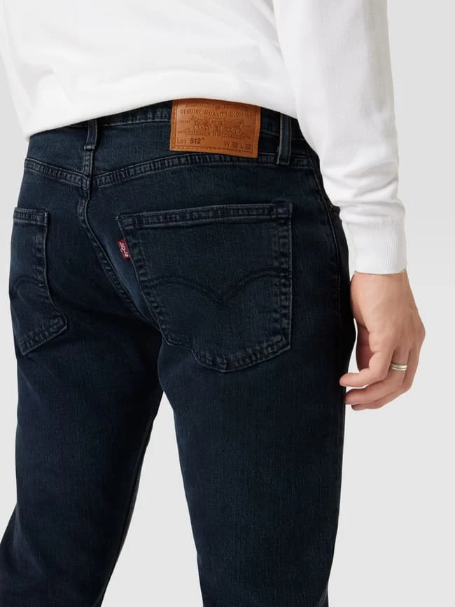 Bester Verkauf ❤️ Levi's® Slim Fit ? Jeans Mit Label-Patch Modell 'SHADE WANDER' - Dunkelblau ? – Bild 3