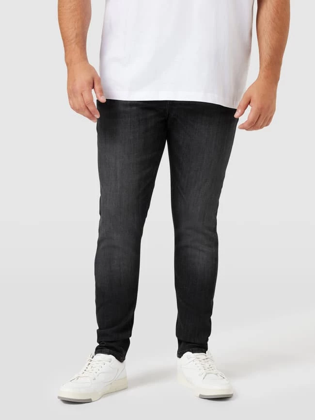 Am billigsten ⌛ Calvin Klein ? Jeans Plus Skinny Fit ? Jeans Mit Label-Patch - Schwarz ? – Bild 4