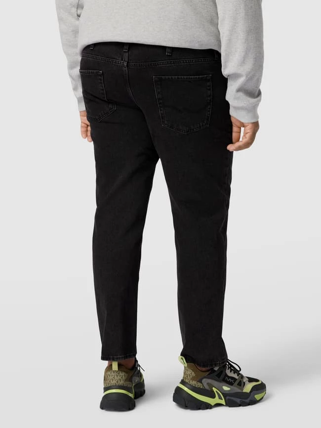 Beste Bewertungen von ? Jack & Jones Plus PLUS SIZE ? Jeans Mit Label-Detail Modell 'MIKE' - Anthrazit ⭐ – Bild 5