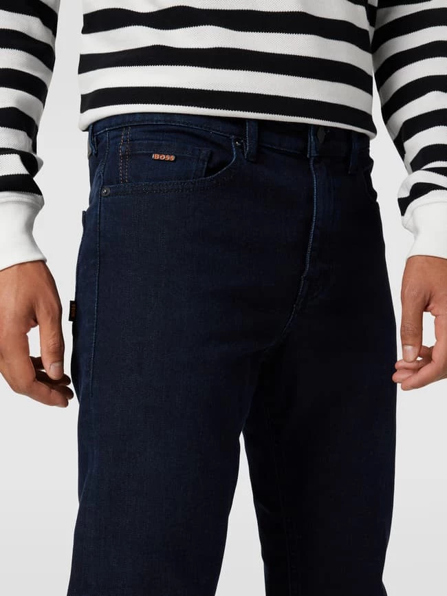 Angebote ? BOSS Casualwear ? Jeans Mit Label-Patch Modell 'Delaware' - Blau ? – Bild 3