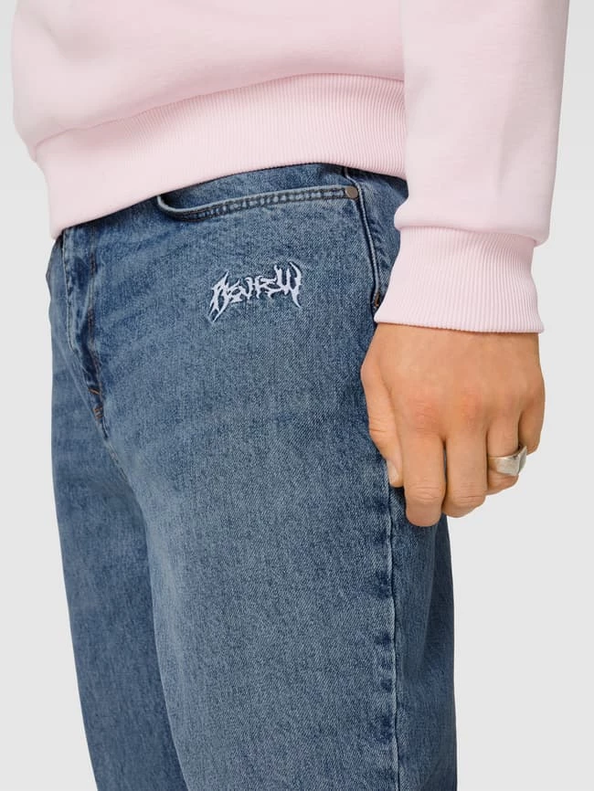 Besorgen ✨ REVIEW Straight Fit ? Jeans Im Used-Look - Blau ✔️ – Bild 3