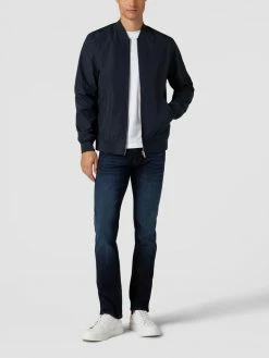 Großhandel ? BOSS Casualwear ? Jeans Mit Label-Patch Modell 'Delaware' - Dunkelblau ❤️