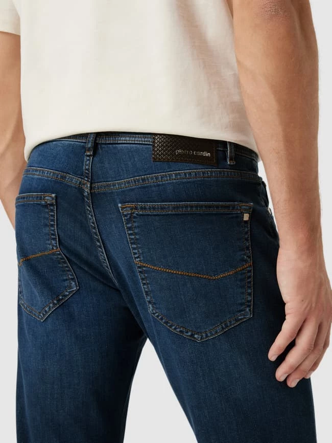 Rabatt ? Pierre Cardin Regular Fit ? Jeans Mit Stretch-Anteil Modell 'Lyon' - Blau ? – Bild 3