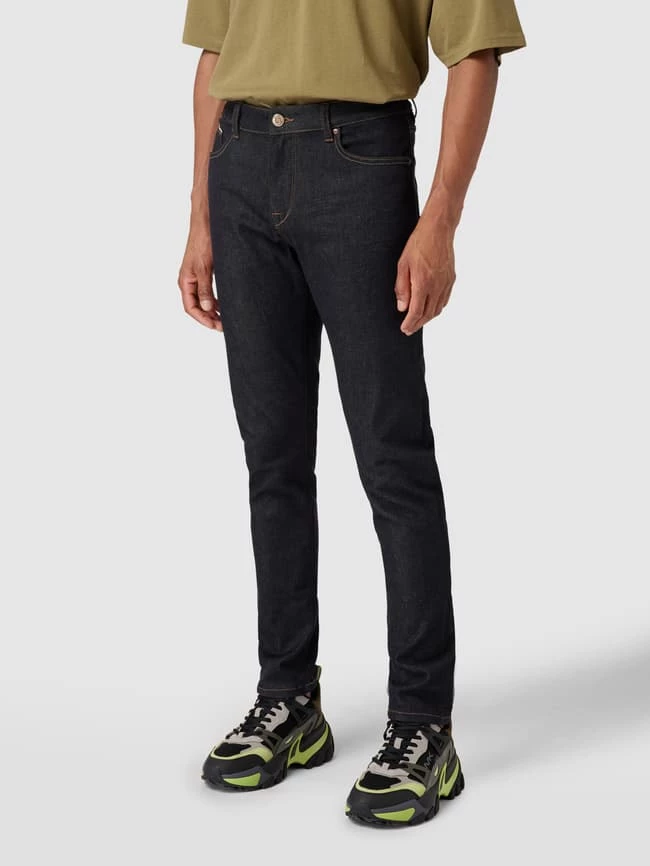 Schlussverkauf ? MOS MOSH Skinny Fit ? Jeans Modell 'Eric Avenue 5 Pocket ? Jeans' - Marineblau ❤️ – Bild 4