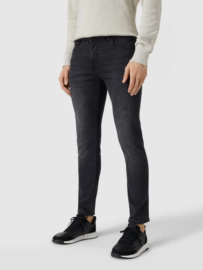 Bestes Angebot ? REVIEW Skinny Fit ? Jeans Mit Stretch-Anteil - Schwarz ? – Bild 4