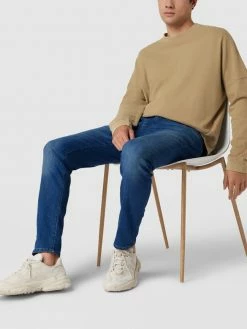 Bestpreis ? REVIEW Skinny Fit ? Jeans Mit Label-Patch - Blau ❤️