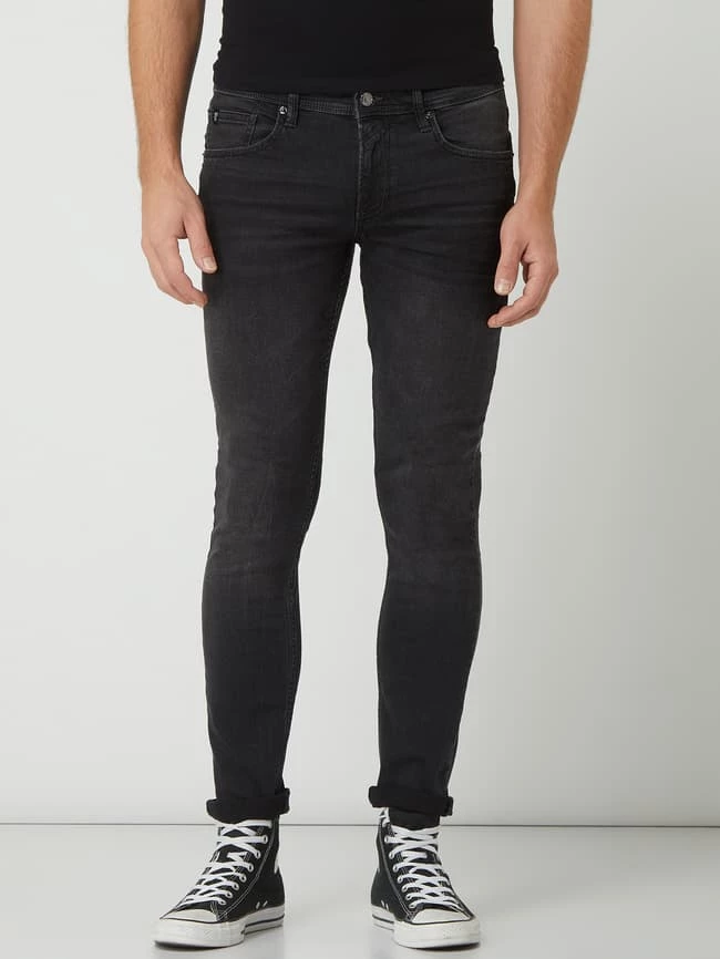 Am billigsten ? Tom Tailor Denim Skinny Fit ? Jeans Mit Label-Patch - ? Jeans ? – Bild 4