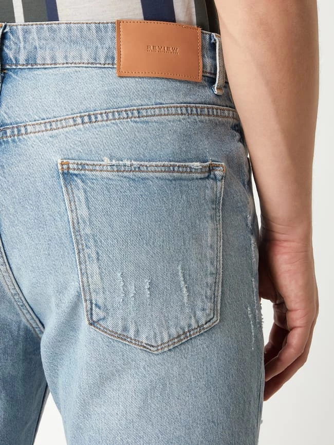 Top 10 ? REVIEW ? Jeans Im Destroyed-Look - Hellblau ⭐ – Bild 3