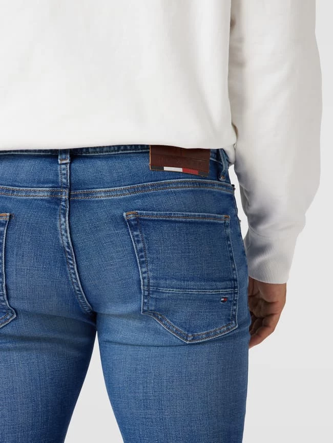 Coupon ? Tommy Hilfiger Slim Fit ? Jeans M 5-Pocket-Design Modell 'BLEECKER' - Blau ? – Bild 3