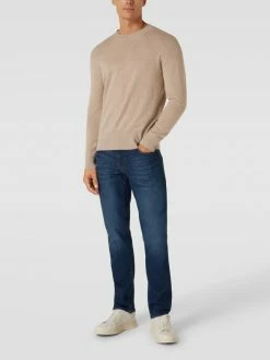 Neu ? Brax Regular Fit ? Jeans Im Used-Look Modell 'Cadiz' - Dunkelblau ?