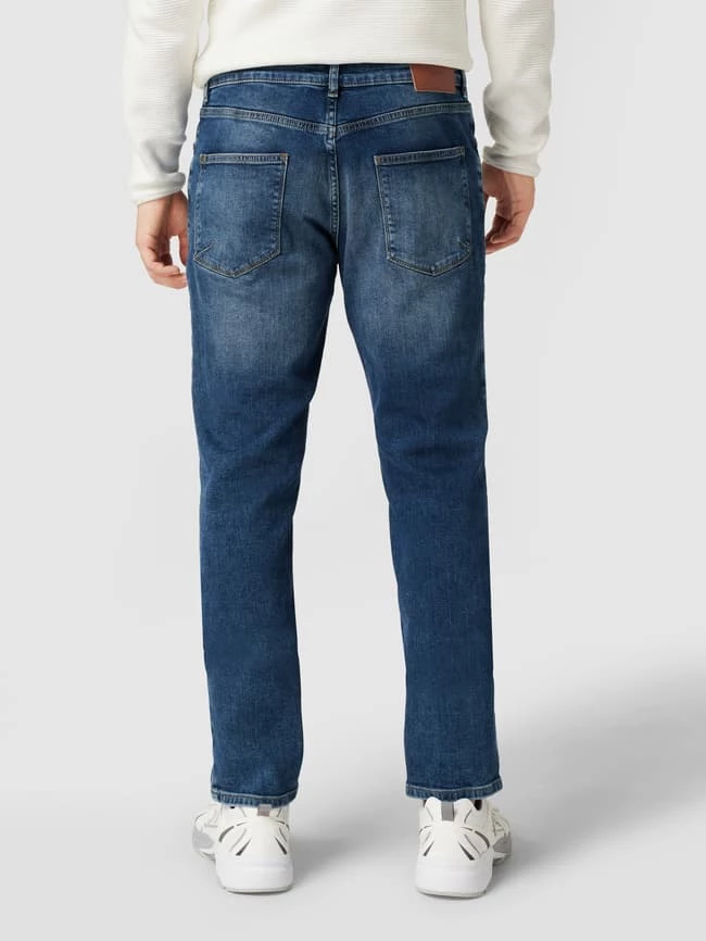 Am billigsten ? REVIEW ? Jeans Mit Label-Patch - Dunkelblau ⭐ – Bild 5