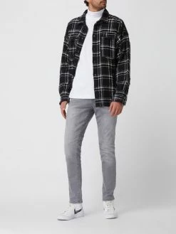 Budget ? REVIEW Skinny Fit ? Jeans Mit Stretch-Anteil - Hellgrau ✔️