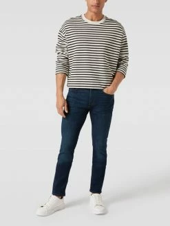 Auslauf ⌛ Tommy Hilfiger ? Jeans Mit Label-Patch Aus Leder Modell 'Bleecker' - ? Jeans ?