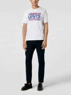 Budget ❤️ Levi's® Regular Fit ? Jeans Mit Label-Detail - Dunkelblau ?