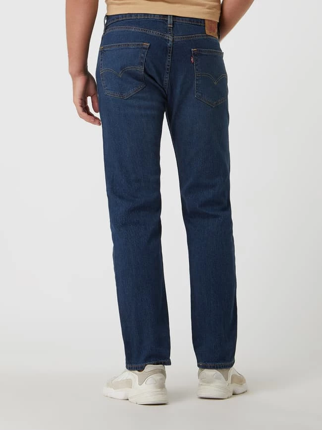 Bestes Angebot ✨ Levi's® Regular Fit ? Jeans Mit Stretch-Anteil Modell '505' - 'Water<Less™' - Dunkelblau ? – Bild 5
