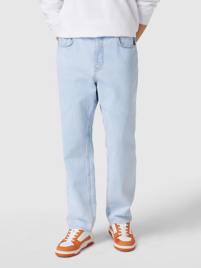 Coupon ? REVIEW ? Jeans Mit Label-Print - Hellblau ⌛ – Bild 4